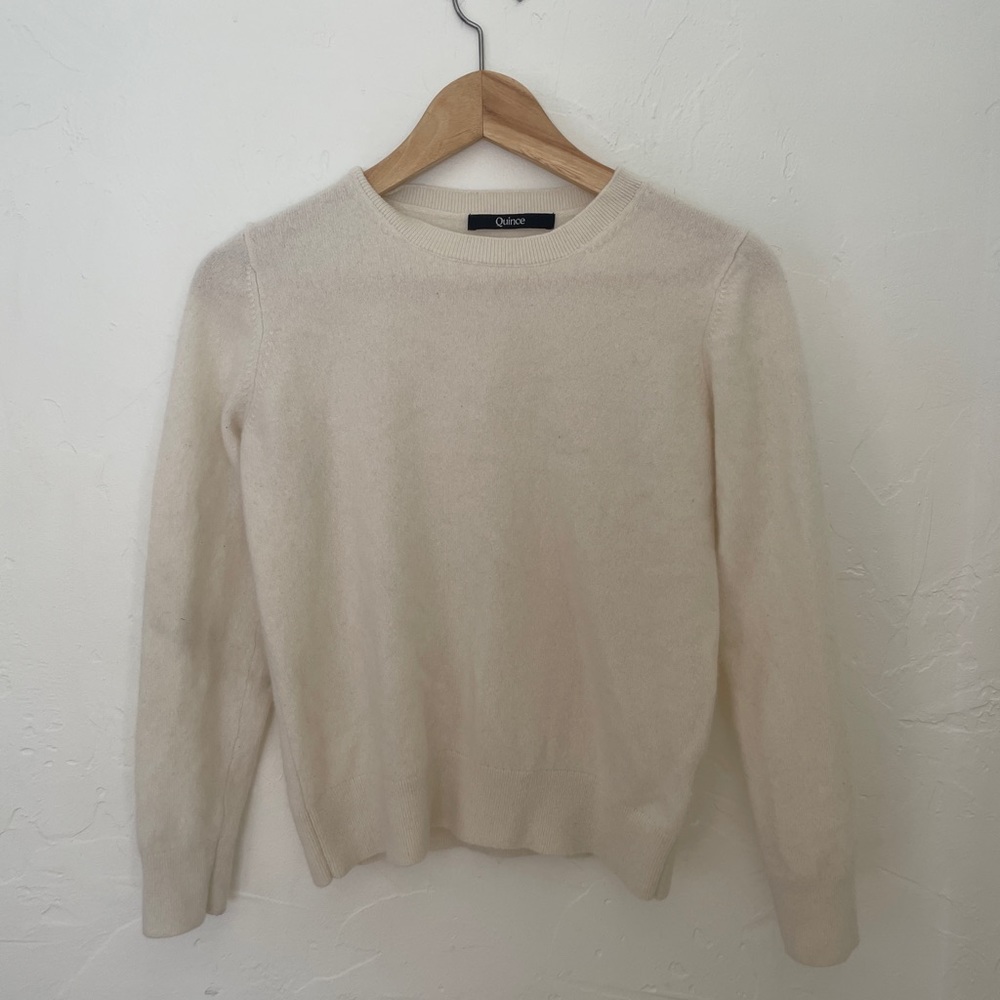 quince cashmere sweater